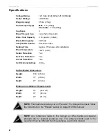 Preview for 6 page of VKI Technologies Eccellenza Pod Operation Manual