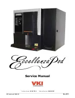 Preview for 1 page of VKI Technologies Eccellenza Pod Service Manual