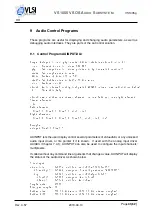 Preview for 41 page of Vlsi VS1005 Manual