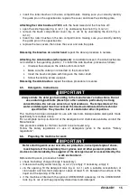 Preview for 31 page of VLX 3814SR Operator'S Manual