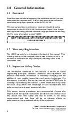 Preview for 6 page of Vmac RAPTAIR-MF D600007 Installation Manual