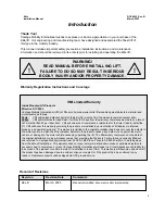 Preview for 2 page of VMI Elite Installation Manual