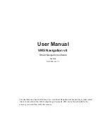 Preview for 1 page of VMS Navigation v8 User Manual