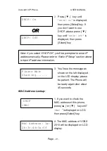 Preview for 21 page of Vobx 2310 User Manual