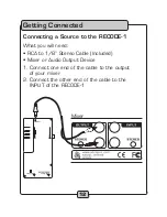 Preview for 12 page of VocoPro RECODE-1 Owner'S Manual