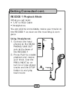 Preview for 13 page of VocoPro RECODE-1 Owner'S Manual