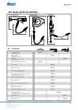 Preview for 45 page of Vogt VH 25 Translation Of The Original Operating Manual