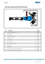 Preview for 48 page of Vogt VH 25 Translation Of The Original Operating Manual