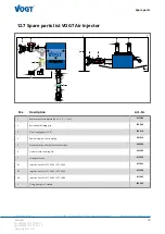 Preview for 49 page of Vogt VH 25 Translation Of The Original Operating Manual