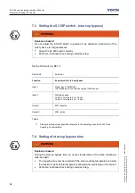 Preview for 32 page of Voith BTS-Ex Installation And Operating Manual