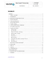 Preview for 2 page of Volfoni SmartCrystal Cinema Neo VPSP-11000 User Manual