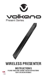 volkano Present Series Instructions Manual preview