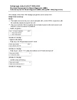 Preview for 81 page of Volkswagen 1999 Golf Diagnostic Manual