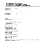 Preview for 219 page of Volkswagen 1999 Golf Diagnostic Manual