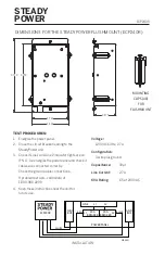 Preview for 3 page of vollara STEADY POWER Owner'S Manual