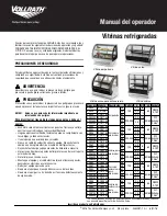 Preview for 10 page of Vollrath 40842 Operator'S Manual