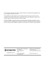 Preview for 3 page of Vollrath Stoelting O111I Operator'S Manual