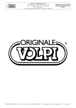 Preview for 40 page of Volpi 20VBE User Manual