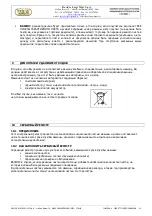 Preview for 61 page of Volpi DINAMICA Operator'S Handbook Manual