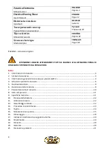 Preview for 2 page of Volpi KV500 User Manual