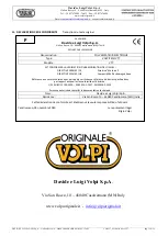 Preview for 32 page of Volpi VOLPITECH VT7 User Manual