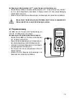 Preview for 15 page of VOLTA VC870 Operating Instructions Manual