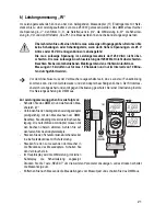 Preview for 21 page of VOLTA VC870 Operating Instructions Manual