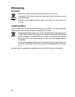 Preview for 28 page of VOLTA VC870 Operating Instructions Manual