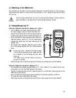 Preview for 43 page of VOLTA VC870 Operating Instructions Manual