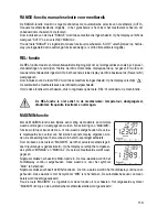 Preview for 113 page of VOLTA VC870 Operating Instructions Manual