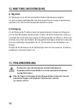 Preview for 16 page of VOLTCRAFT 1182021 Operating Instructions Manual