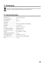 Preview for 19 page of VOLTCRAFT 1372171 Operating Instructions Manual