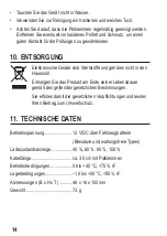 Preview for 14 page of VOLTCRAFT 1428145 Operating Instructions Manual