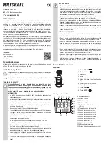 Preview for 7 page of VOLTCRAFT 1662854 Operating Instructions Manual