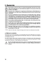 Preview for 12 page of VOLTCRAFT 2106542 Operating Instructions Manual