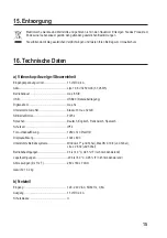 Preview for 15 page of VOLTCRAFT 2250943 Operating Instructions Manual