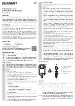 Preview for 3 page of VOLTCRAFT 2264185 Operating Instructions Manual