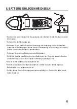 Preview for 13 page of VOLTCRAFT 40 92 32 Operating Instructions Manual