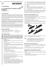 Preview for 5 page of VOLTCRAFT DL-151AN Operating Instructions Manual