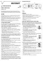 Preview for 5 page of VOLTCRAFT ENERGY MONITOR 3000 Operating Instructions Manual