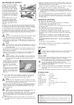 Preview for 2 page of VOLTCRAFT LiPo-Balancer E4 Operating Instructions Manual