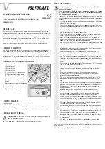 Preview for 3 page of VOLTCRAFT LiPo-Balancer E4 Operating Instructions Manual