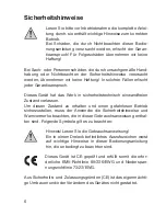 Preview for 6 page of VOLTCRAFT Luxmeter LX-1108 Operating Instructions Manual