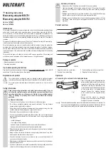 Preview for 3 page of VOLTCRAFT MB-701 Operating Instructions Manual