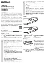 Preview for 5 page of VOLTCRAFT MB-701 Operating Instructions Manual