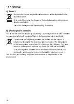 Preview for 36 page of VOLTCRAFT PL-135 HAN Operating Instructions Manual