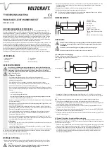 VOLTCRAFT PM-60V/20A Operating Instructions Manual preview