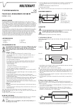 Preview for 7 page of VOLTCRAFT PM-60V/20A Operating Instructions Manual