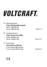 Preview for 1 page of VOLTCRAFT SL-100 Operating Instructions Manual