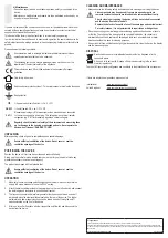 Preview for 4 page of VOLTCRAFT UTS-1980 Operating Instructions Manual